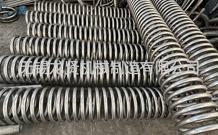 用在這里的不銹鋼盤管！